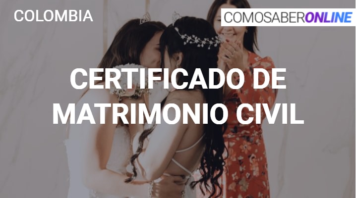 Certificado de Matrimonio Civil