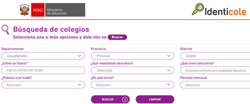 Cómo saber si mi hijo está Matriculado en el Colegio
