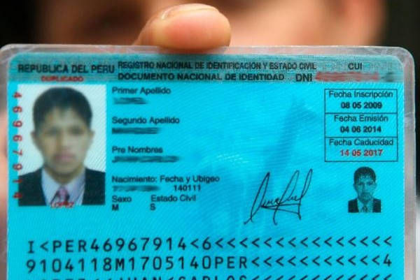 Cómo saber el DNI de una persona ejemplo